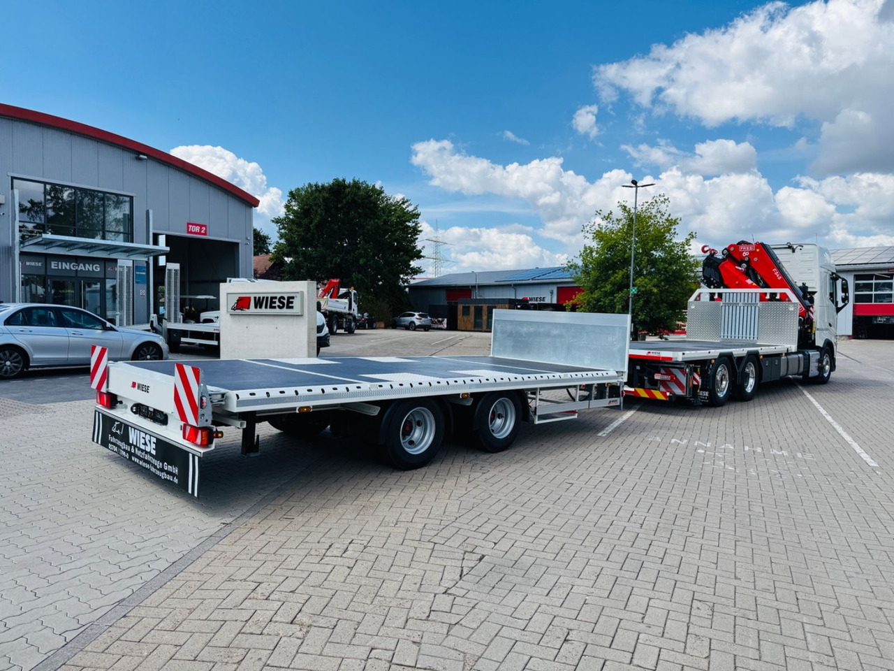 Volvo FH540 6x2 Containerpritsche mit F545RA.2.26 - Caminhão grua: foto 5 Volvo FH540 6x2 Containerpritsche mit F545RA.2.26 - Caminhão grua: foto 5