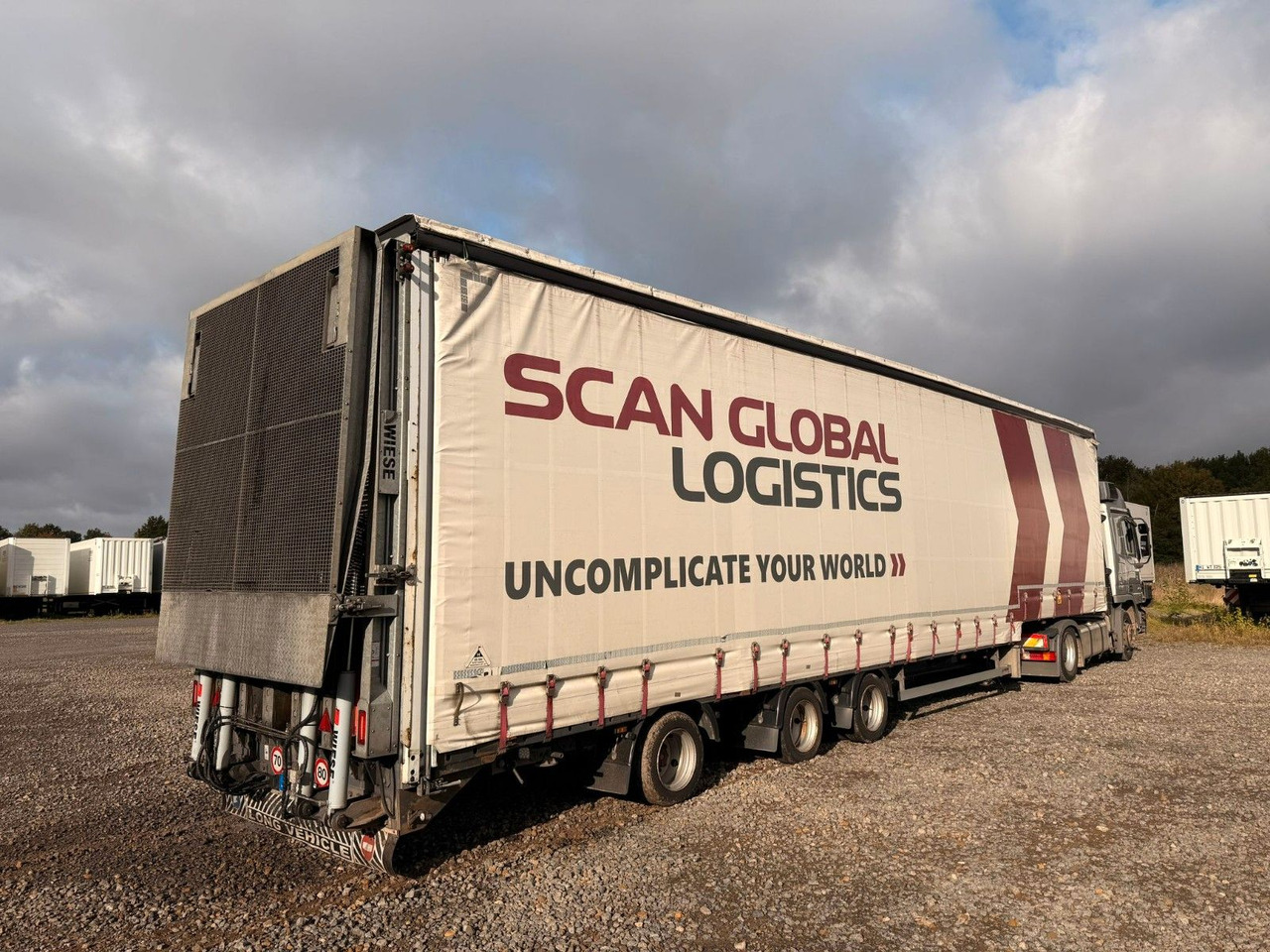 Wiese Gabelstaplertransporter Rampe Mega Lowline - Semireboque baixa: foto 3 Wiese Gabelstaplertransporter Rampe Mega Lowline - Semireboque baixa: foto 3