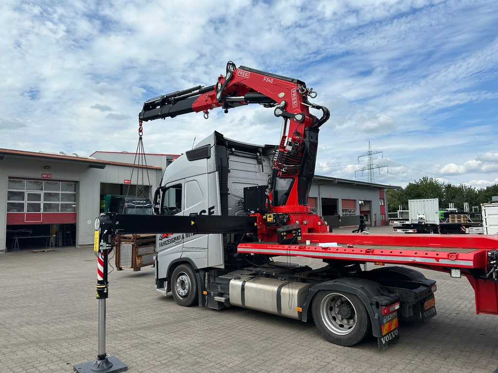 Wiese Stufensattel Tieflader mit Kran Fassi F545 - Semireboque baixa: foto 3 Wiese Stufensattel Tieflader mit Kran Fassi F545 - Semireboque baixa: foto 3