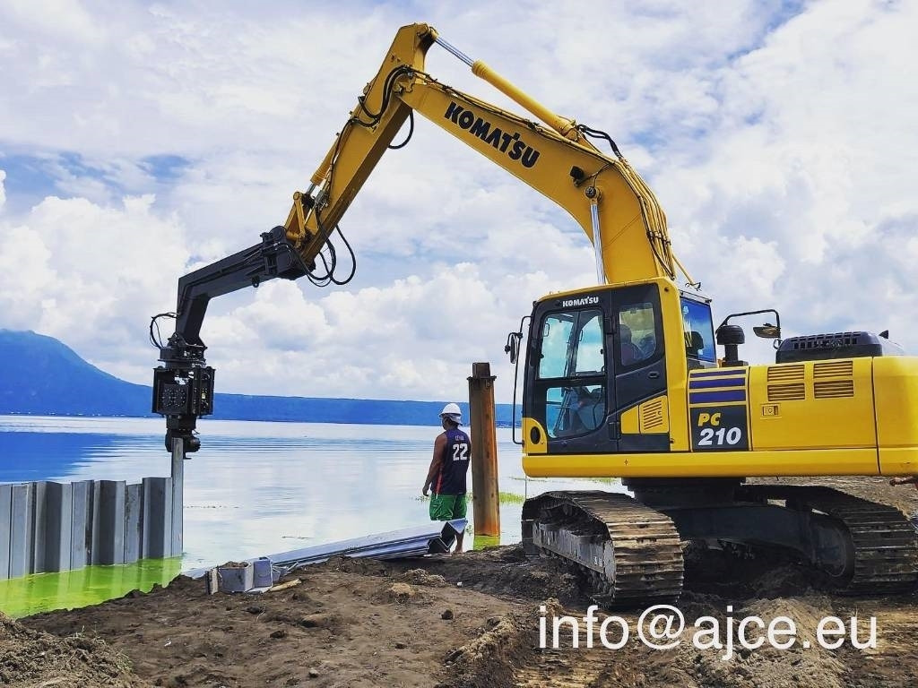 AJCE AVH30 Sheet Pile Vibro Hammer Pile Driver - Bate estaca: foto 3 AJCE AVH30 Sheet Pile Vibro Hammer Pile Driver - Bate estaca: foto 3