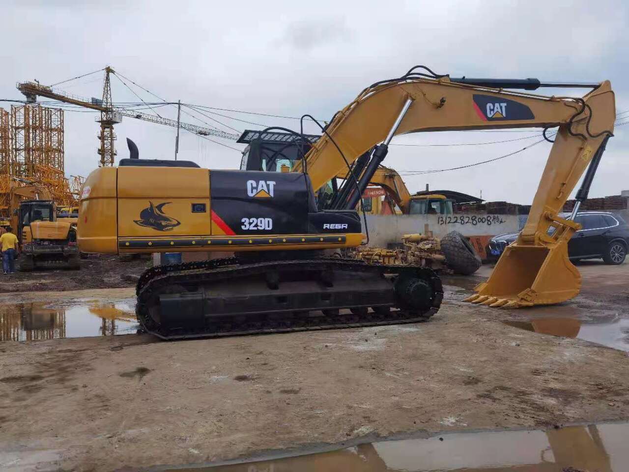 CATERPILLAR 329D - Escavadora de rastos: foto 1 CATERPILLAR 329D - Escavadora de rastos: foto 1