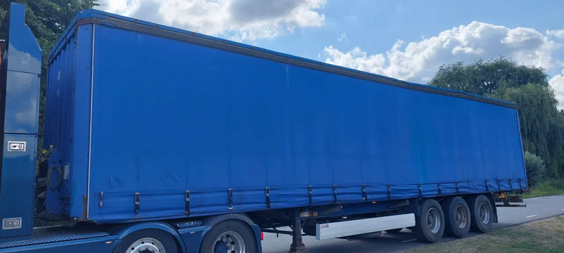 Krone 3 AXLE DRUM BRAKE CURTAIN TRAILER SDP 27 - Semi-reboque de lona: foto 1 Krone 3 AXLE DRUM BRAKE CURTAIN TRAILER SDP 27 - Semi-reboque de lona: foto 1