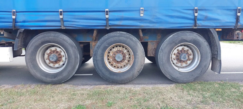 Krone 3 AXLE DRUM BRAKE CURTAIN TRAILER SDP 27 - Semi-reboque de lona: foto 2 Krone 3 AXLE DRUM BRAKE CURTAIN TRAILER SDP 27 - Semi-reboque de lona: foto 2