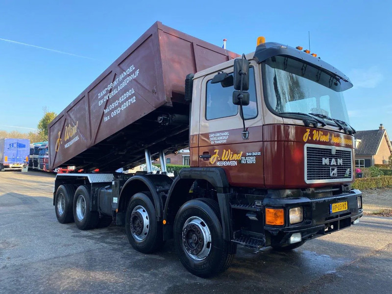MAN 35 35.322 HOLLAND TRUCK FULL STEEL SPRING MANUAL ZF GEARBOX no 372 - Caminhão basculante: foto 2 MAN 35 35.322 HOLLAND TRUCK FULL STEEL SPRING MANUAL ZF GEARBOX no 372 - Caminhão basculante: foto 2