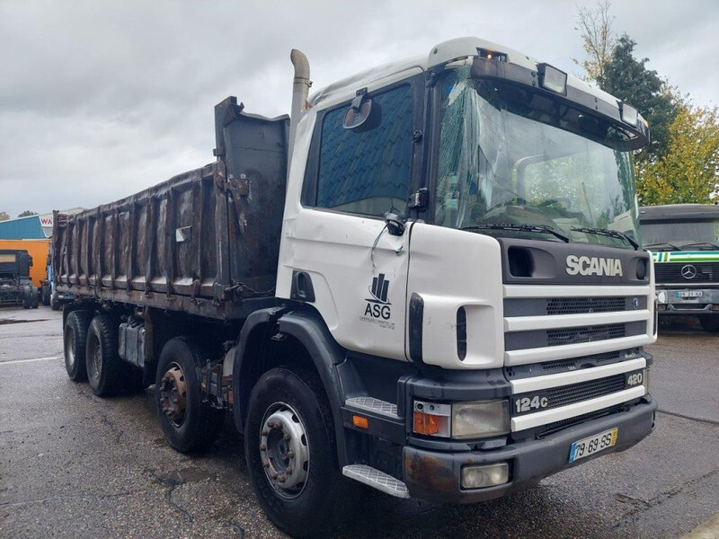 Scania P124-420 8x4 Kipper Steel - Caminhão basculante: foto 2 Scania P124-420 8x4 Kipper Steel - Caminhão basculante: foto 2