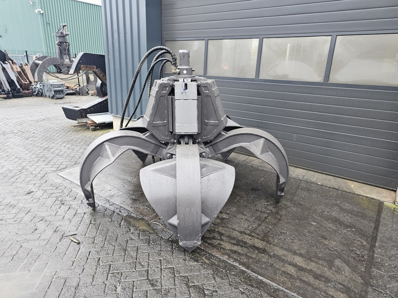 Fuchs hdms 800l oracge peel fuchs hdms 800l scrap grab - Garra de Máquina de construção: foto 2 Fuchs hdms 800l oracge peel fuchs hdms 800l scrap grab - Garra de Máquina de construção: foto 2