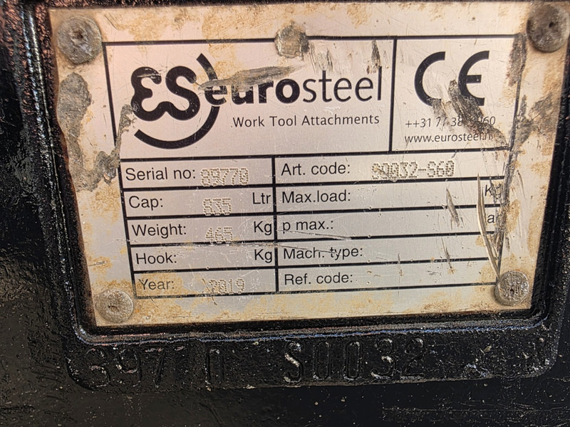 S60 slotenbak brede bak eurosteel s60 s 60 slotenbak - Balde de Máquina de construção: foto 5 S60 slotenbak brede bak eurosteel s60 s 60 slotenbak - Balde de Máquina de construção: foto 5