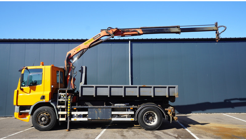DAF CF 65.210 HOOKARM SYSTEM WITH PALFINGER PK 9501 CRANE - Caminhão grua: foto 1 DAF CF 65.210 HOOKARM SYSTEM WITH PALFINGER PK 9501 CRANE - Caminhão grua: foto 1