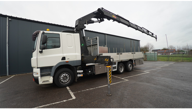 DAF CF 85.360 6x2 OPEN BOX WITH HMF 5300 CRANE - Caminhão grua: foto 2 DAF CF 85.360 6x2 OPEN BOX WITH HMF 5300 CRANE - Caminhão grua: foto 2