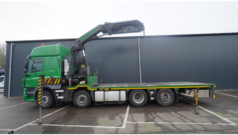 DAF CF 85.410 8X2 OPEN BOX WITH PALFINGER 42502 CRANE - Caminhão grua: foto 1 DAF CF 85.410 8X2 OPEN BOX WITH PALFINGER 42502 CRANE - Caminhão grua: foto 1