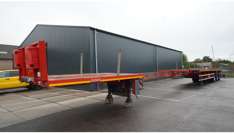Nooteboom 3 AXLE FLATBED 3X EXTENDABLE TRAILER 43.95mtr TOTAL LENGHT - Semi-reboque plataforma/ Caixa aberta: foto 3 Nooteboom 3 AXLE FLATBED 3X EXTENDABLE TRAILER 43.95mtr TOTAL LENGHT - Semi-reboque plataforma/ Caixa aberta: foto 3