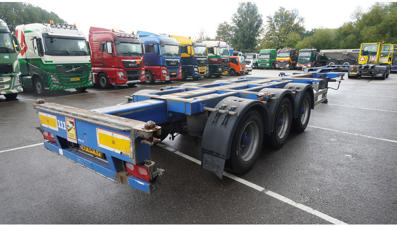 Pacton 3 AXLE MULTI CONTAINER TRANSPORT TRAILER EXTENDABLE 45 FT - Semireboque transportador de contêineres/ Caixa móvel: foto 5 Pacton 3 AXLE MULTI CONTAINER TRANSPORT TRAILER EXTENDABLE 45 FT - Semireboque transportador de contêineres/ Caixa móvel: foto 5