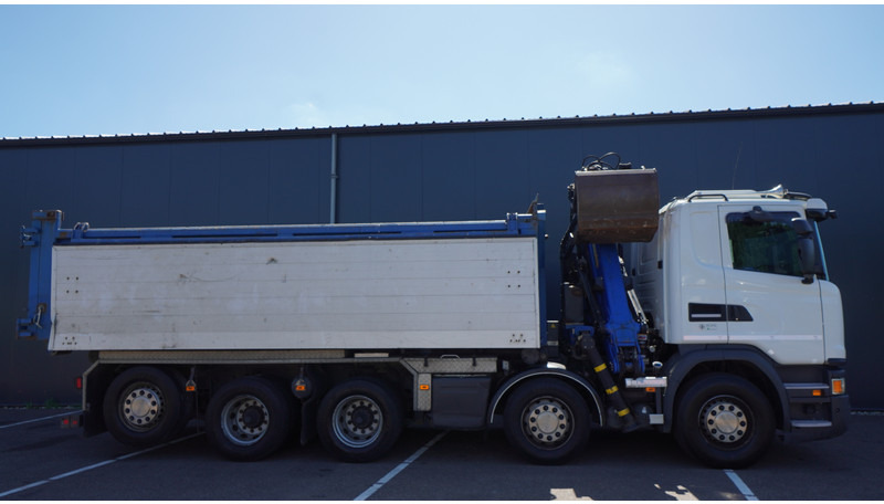 Scania G 490 10X4 CABLE SYSTEM TRUCK WITH PALFINGER Q180Z95TR CRANE - Caminhão grua: foto 4 Scania G 490 10X4 CABLE SYSTEM TRUCK WITH PALFINGER Q180Z95TR CRANE - Caminhão grua: foto 4