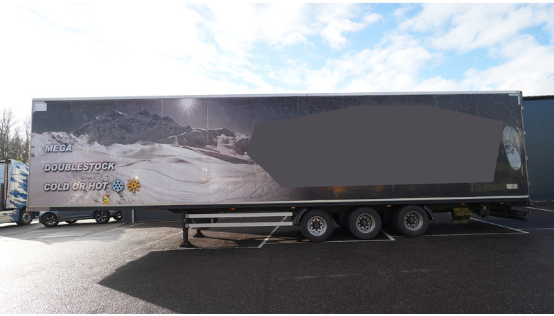 System 3 AXLE MEGA FRIGO TRAILER DOUBLESTOCK HOT OR COLD - Semireboque frigorífico: foto 1 System 3 AXLE MEGA FRIGO TRAILER DOUBLESTOCK HOT OR COLD - Semireboque frigorífico: foto 1