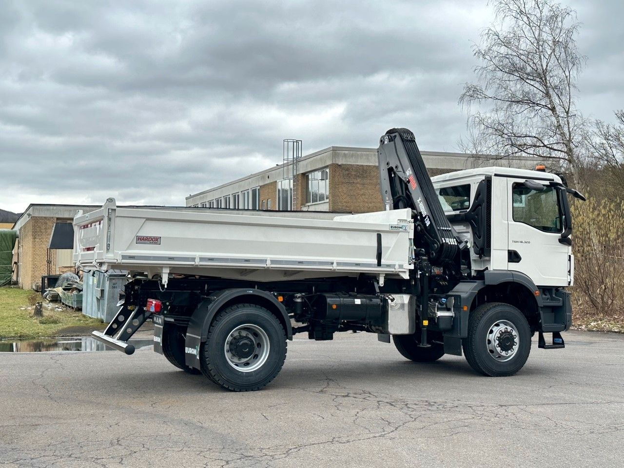 Caminhão basculante, Caminhão grua MAN TGM 18.320 4x4 Euro6e Hiab X-HiDuo 138DS-3: foto 16