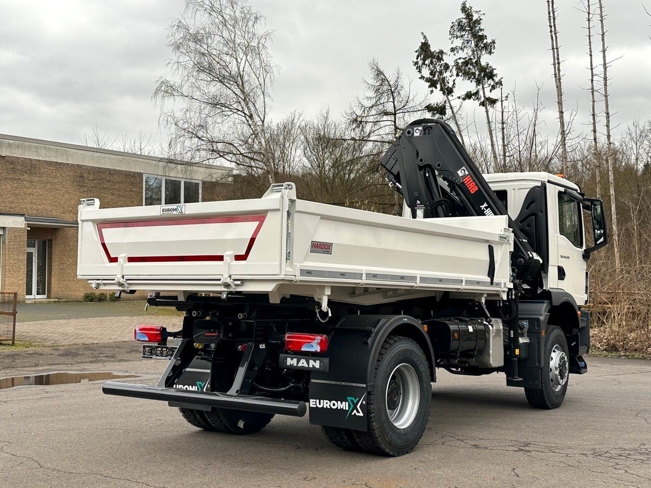 Caminhão basculante, Caminhão grua MAN TGM 18.320 4x4 Euro6e Hiab X-HiDuo 138DS-3: foto 17