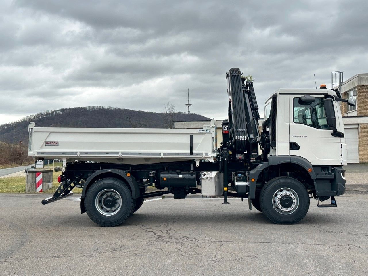 Caminhão basculante, Caminhão grua MAN TGM 18.320 4x4 Euro6e Hiab X-HiDuo 138DS-3: foto 15