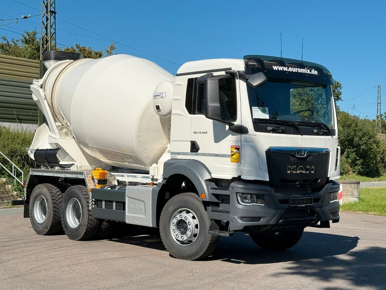 MAN TGS 33.440 / 6X4 Euro6e Euromix MTP EM 7 L - Caminhão betoneira: foto 1 MAN TGS 33.440 / 6X4 Euro6e Euromix MTP EM 7 L - Caminhão betoneira: foto 1