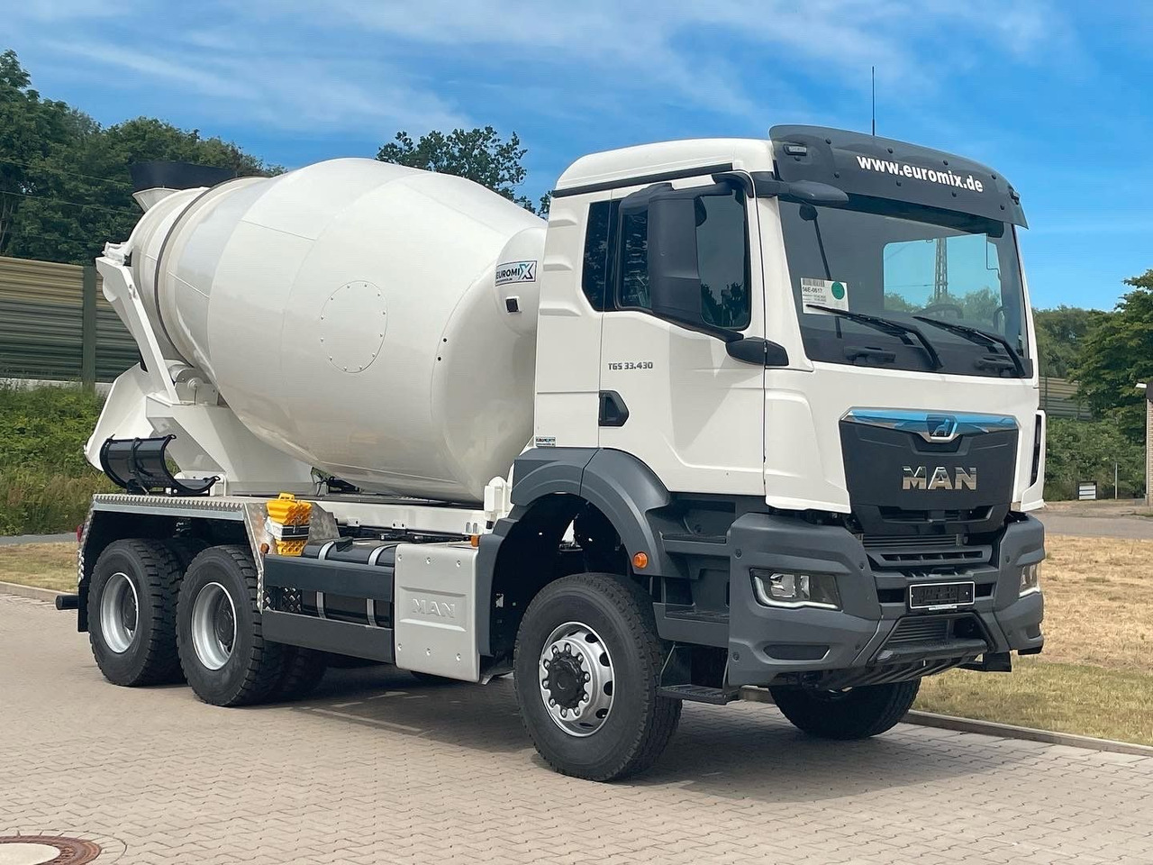 MAN TGS 33.440 / 6X6 Euro6e Euromix MTP EM 7 L - Caminhão betoneira: foto 1 MAN TGS 33.440 / 6X6 Euro6e Euromix MTP EM 7 L - Caminhão betoneira: foto 1