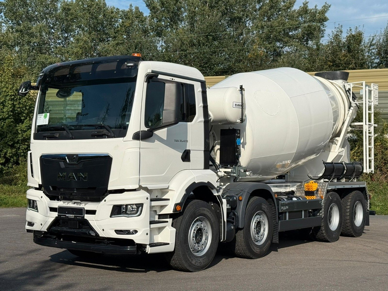 MAN TGS 35.470 BB 8X4 EuromixMTP EM 10 L - Caminhão betoneira: foto 1 MAN TGS 35.470 BB 8X4 EuromixMTP EM 10 L - Caminhão betoneira: foto 1