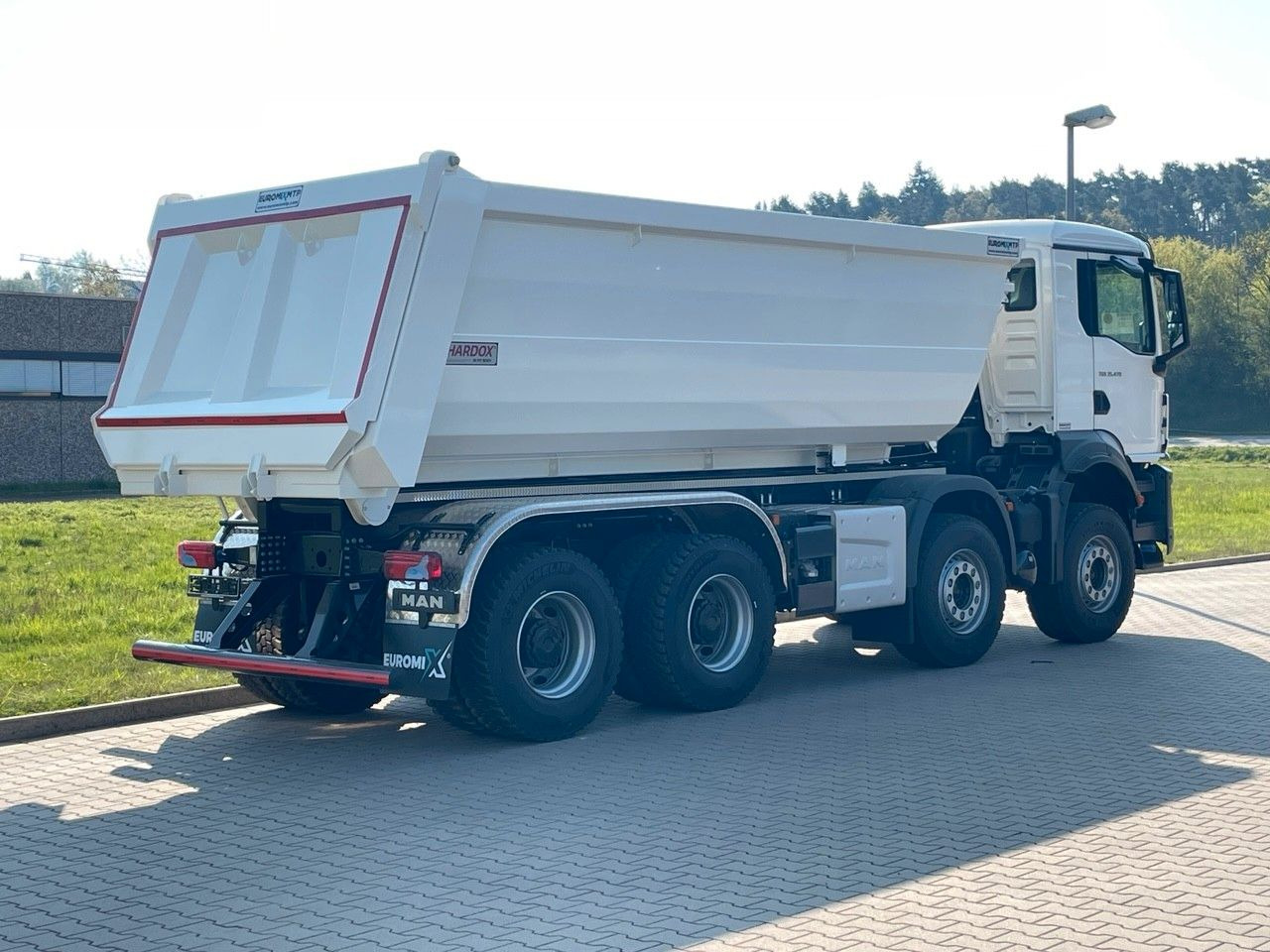 Caminhão basculante MAN TGS 35.470 BB 8X4 Mulden Kipper 10X Vorhanden: foto 8