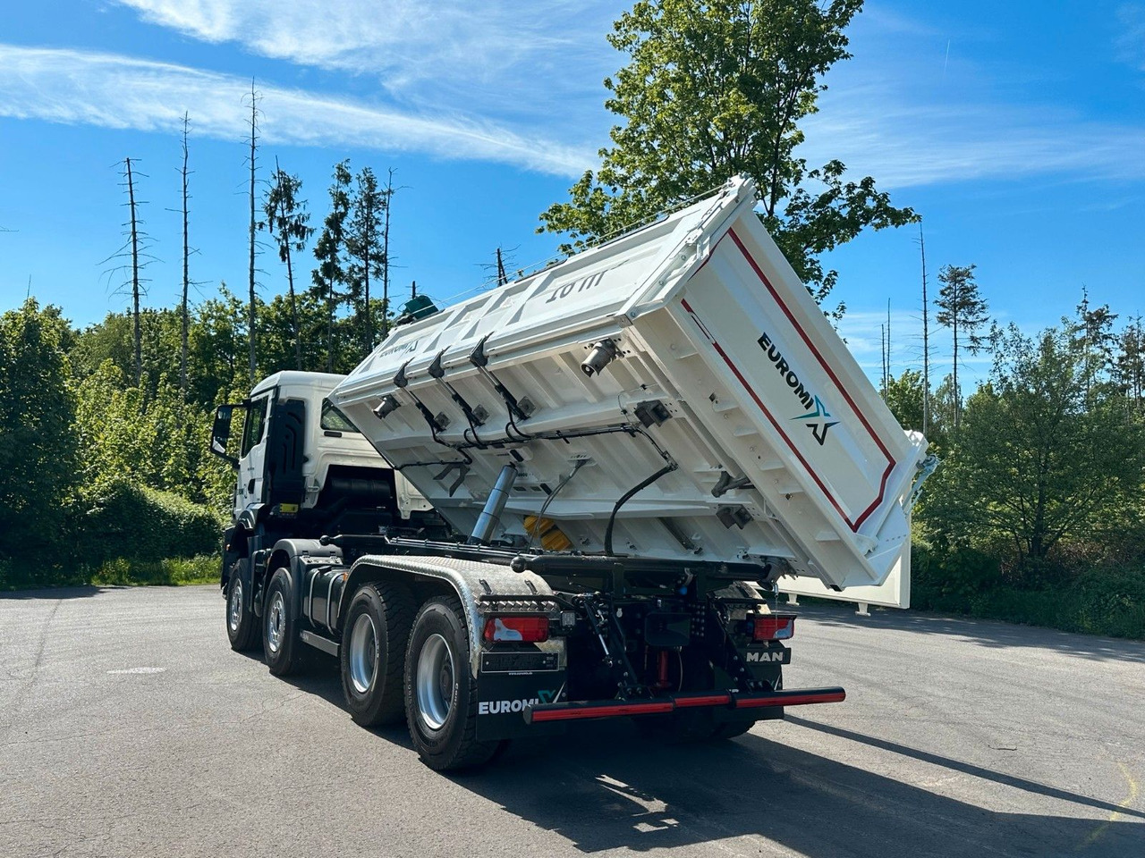 Caminhão basculante MAN TGS 35.520 8x4 EuromixMTP 3-Seiten-Kipper: foto 21
