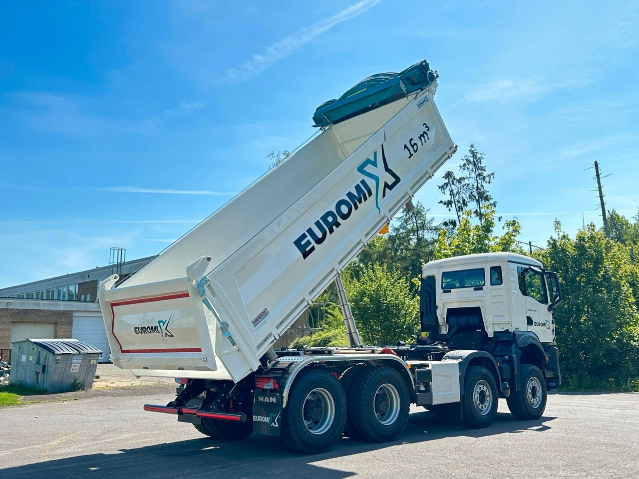 Caminhão basculante MAN TGS 35.520 8x4 EuromixMTP 3-Seiten-Kipper: foto 10