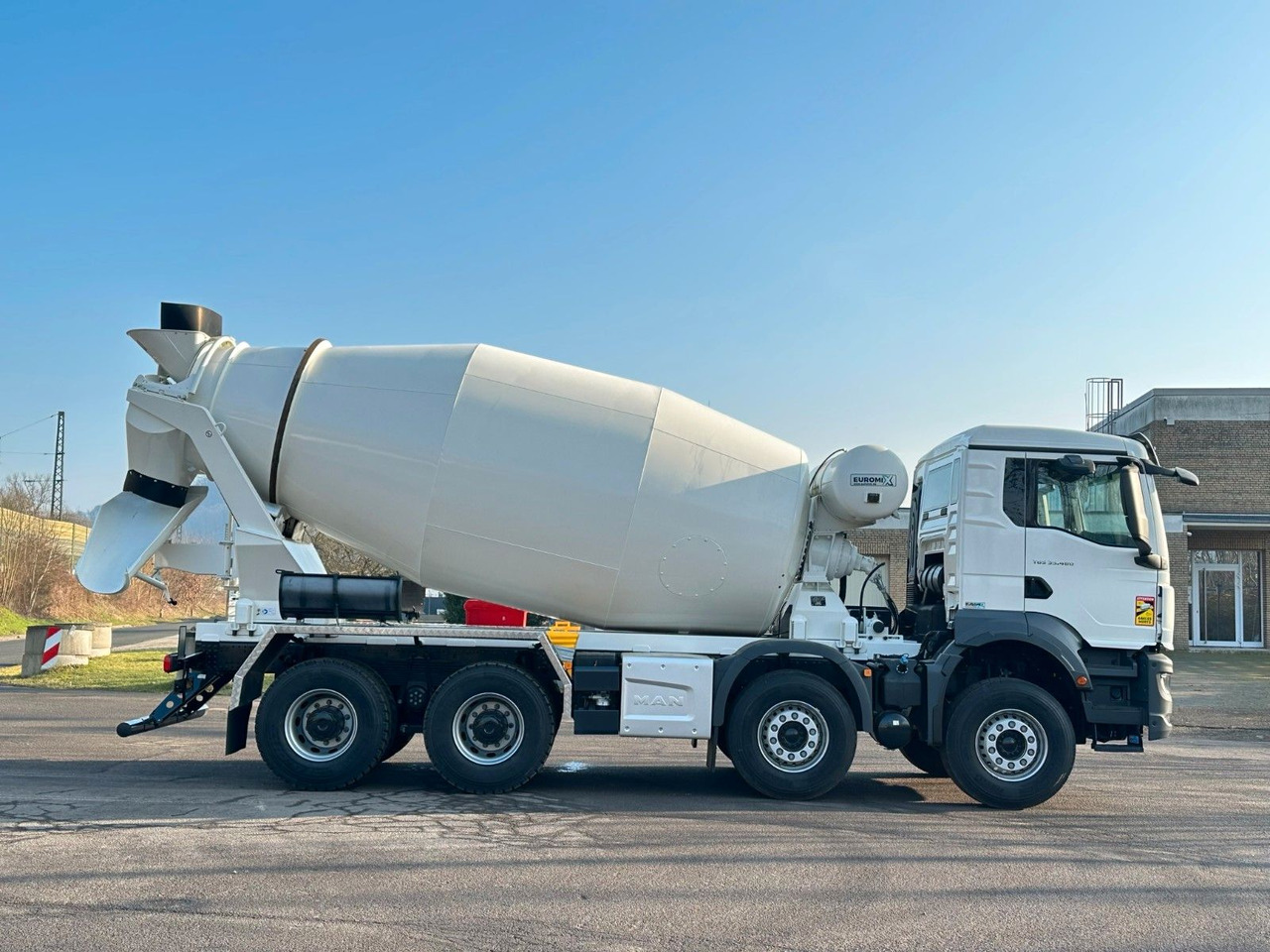 Caminhão betoneira MAN TGS 37.480 8x4 EuromixMTP EM 10 L: foto 7
