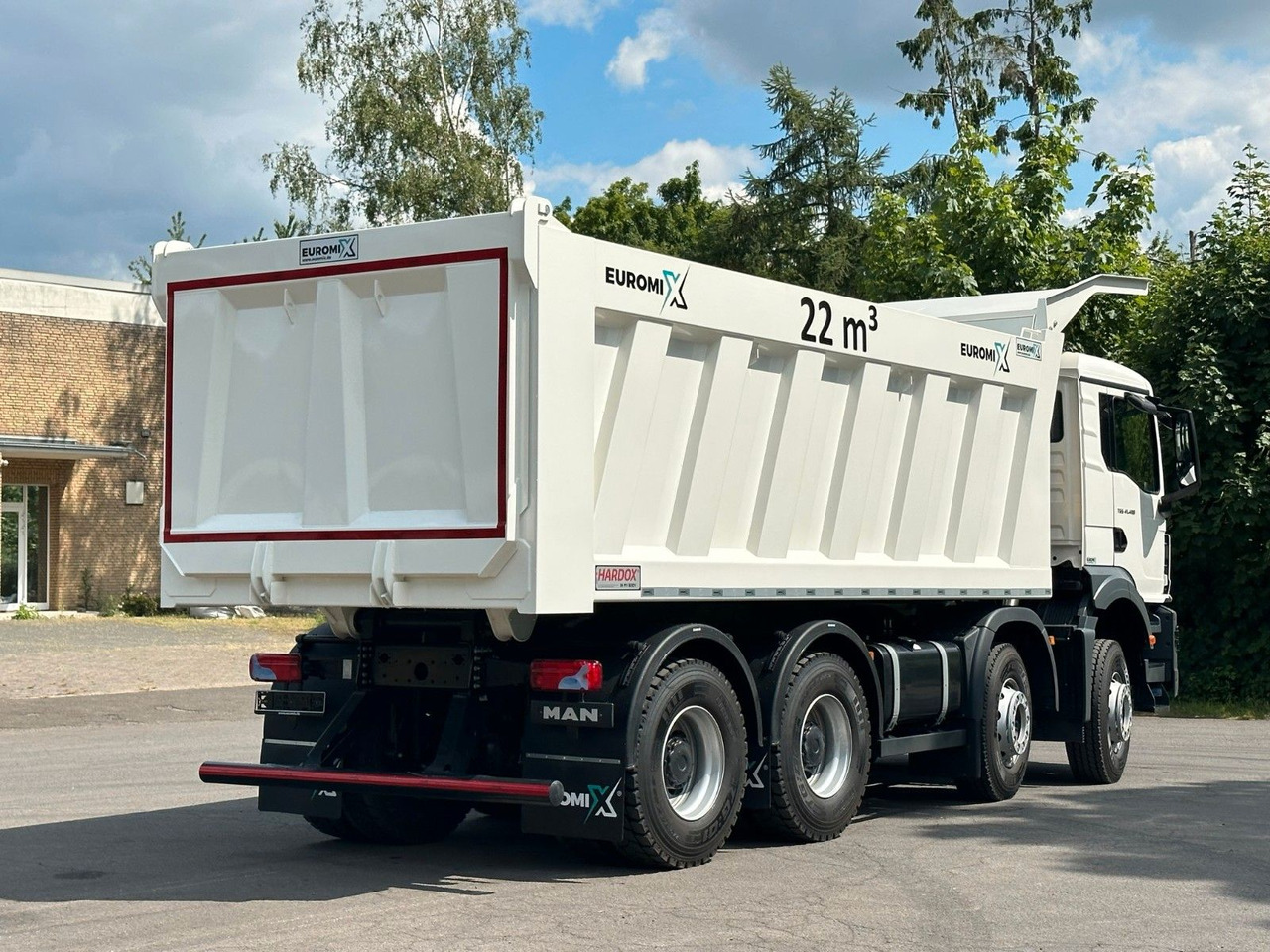 MAN TGS 41.400 8x4 / EUROMIX MTP 22m³/ Eckige Mulde - Caminhão basculante: foto 5 MAN TGS 41.400 8x4 / EUROMIX MTP 22m³/ Eckige Mulde - Caminhão basculante: foto 5