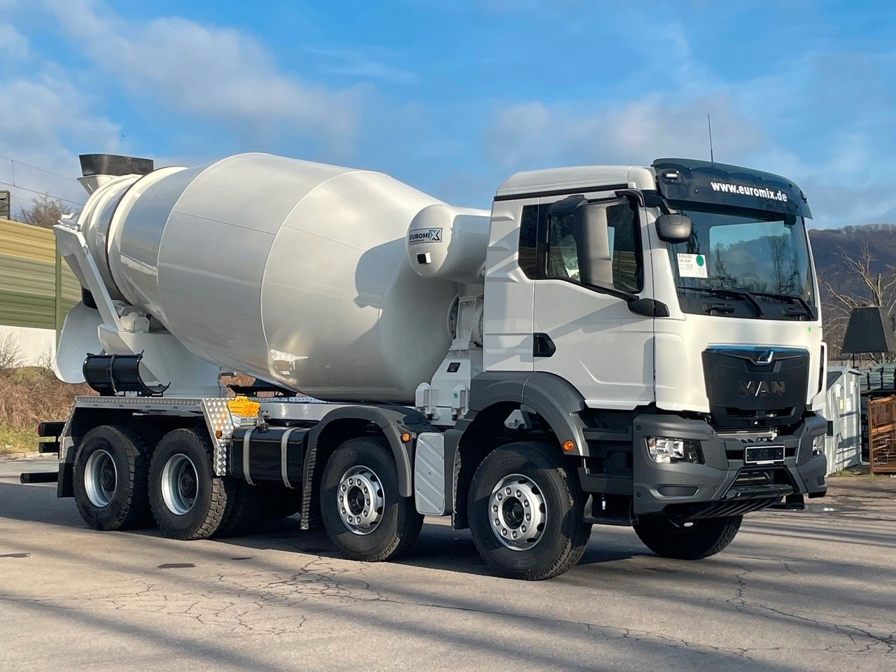 MAN TGS 41.400 8x4 / EuromixMTP EM 12m³ R / EURO 2 - Caminhão betoneira: foto 1 MAN TGS 41.400 8x4 / EuromixMTP EM 12m³ R / EURO 2 - Caminhão betoneira: foto 1