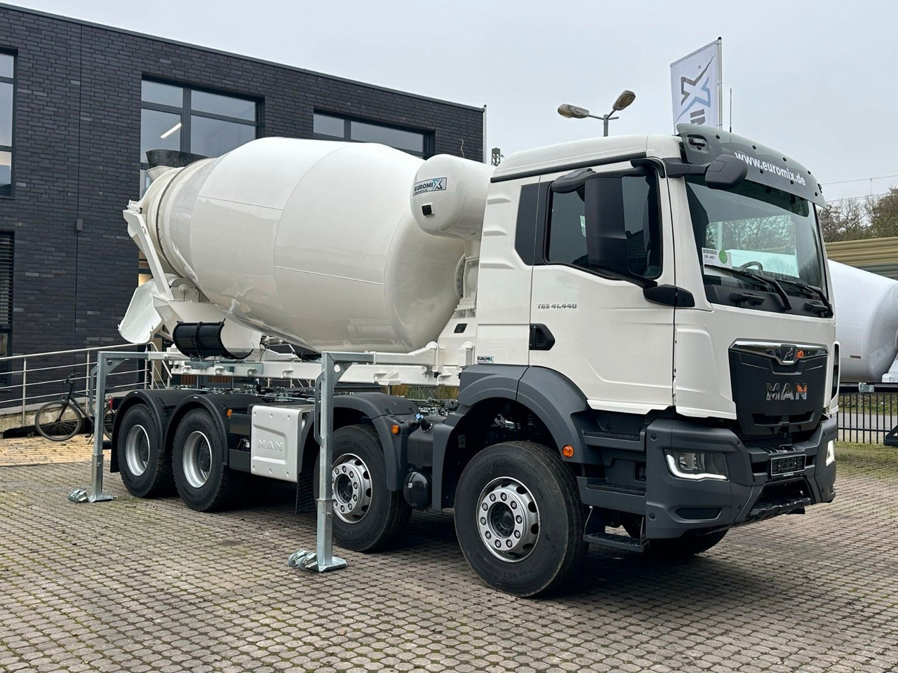 Caminhão betoneira MAN TGS 41.480 8x4 WECHSELSYSTEM KIPPER+MISCHER: foto 23