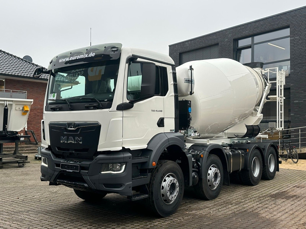 Caminhão betoneira MAN TGS 41.480 8x4 WECHSELSYSTEM KIPPER+MISCHER: foto 10