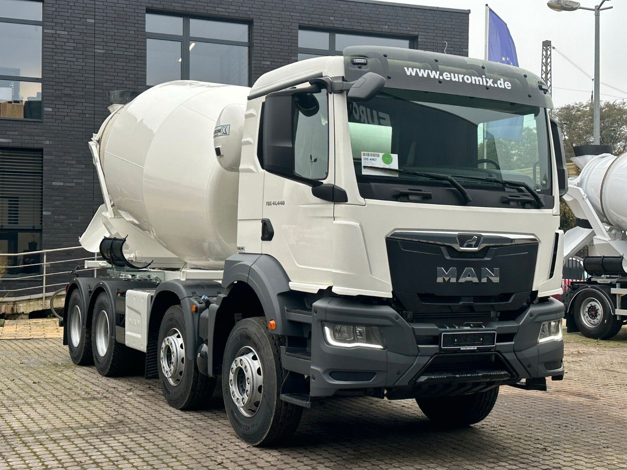 Caminhão betoneira MAN TGS 41.480 8x4 WECHSELSYSTEM KIPPER+MISCHER: foto 11