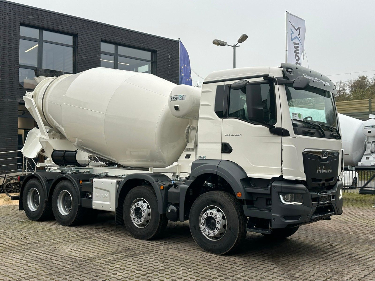 Caminhão betoneira MAN TGS 41.480 8x4 WECHSELSYSTEM KIPPER+MISCHER: foto 12