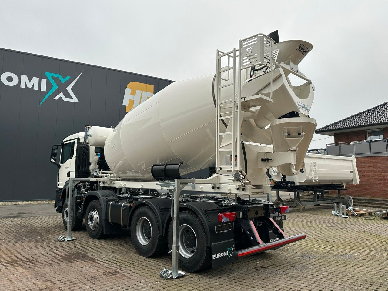Caminhão betoneira MAN TGS 41.480 8x4 WECHSELSYSTEM KIPPER+MISCHER: foto 18
