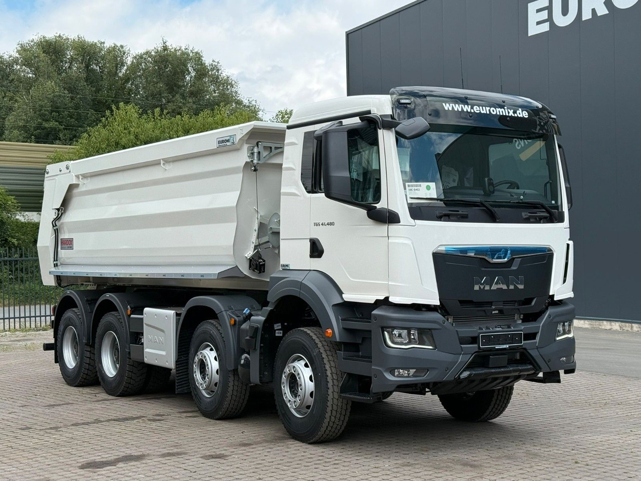 MAN TGS 41.480 BB 8X4 Euromix Mulden Kipper HARDOX - Caminhão basculante: foto 3 MAN TGS 41.480 BB 8X4 Euromix Mulden Kipper HARDOX - Caminhão basculante: foto 3