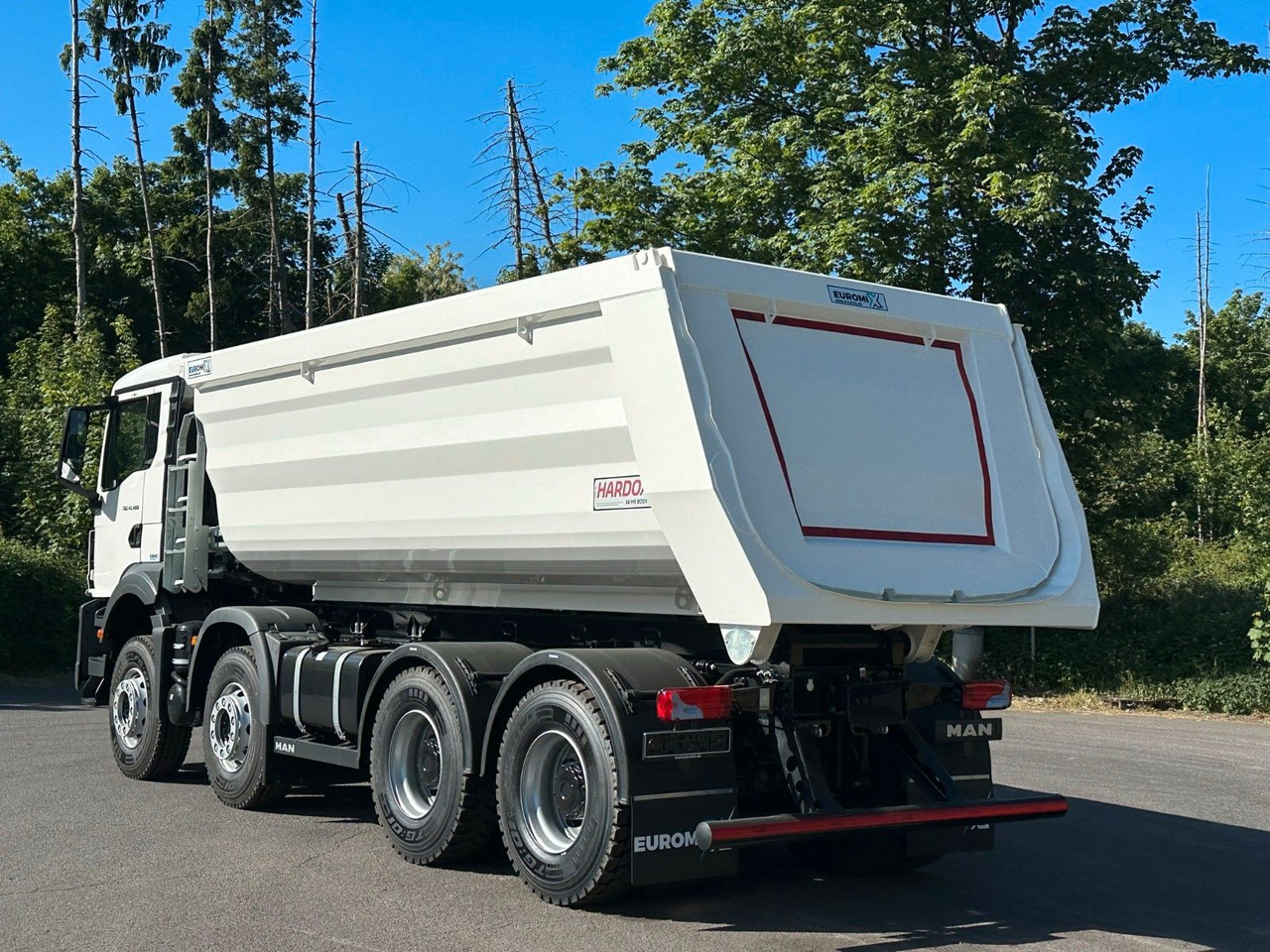MAN TGS 41.480 BB 8X4 Euromix Mulden Kipper HARDOX - Caminhão basculante: foto 5 MAN TGS 41.480 BB 8X4 Euromix Mulden Kipper HARDOX - Caminhão basculante: foto 5