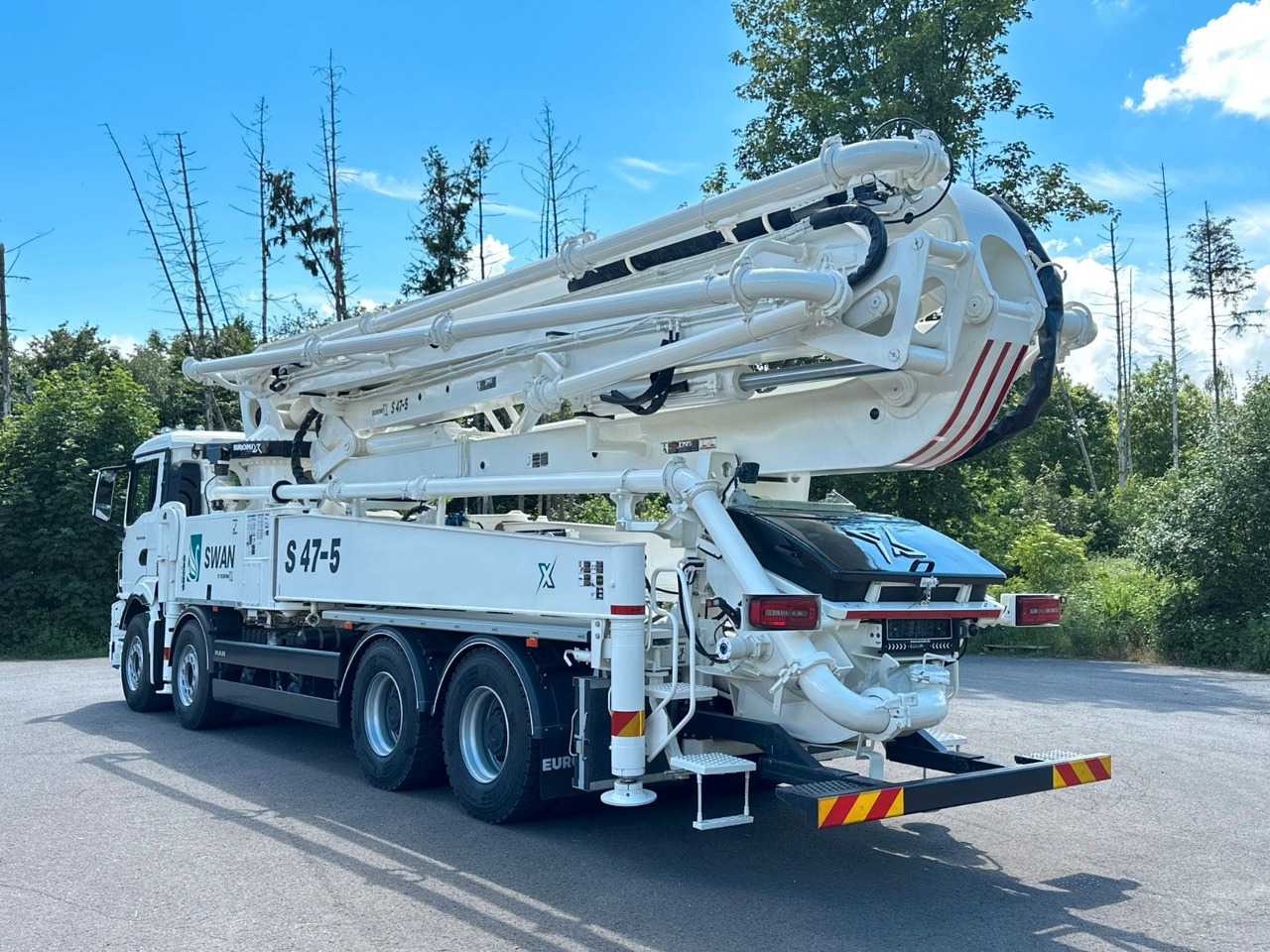 MAN TGS 41.520 8x4 SWAN TSP 47-5 160RZ ( 47m ) - Caminhão betoneira: foto 4 MAN TGS 41.520 8x4 SWAN TSP 47-5 160RZ ( 47m ) - Caminhão betoneira: foto 4