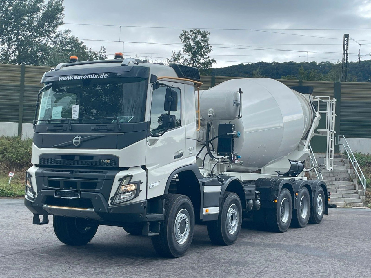 Volvo FMX 500 10x4 / Euromix MTP EM 12 R Euro 6e - Caminhão betoneira: foto 3 Volvo FMX 500 10x4 / Euromix MTP EM 12 R Euro 6e - Caminhão betoneira: foto 3