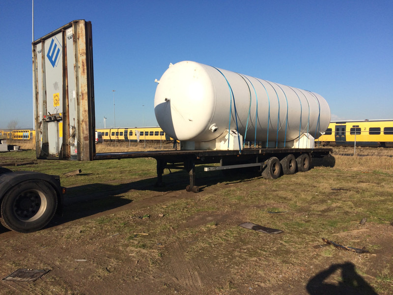 Visser 50m3 (25ton) gastank stationary gastank On flatbed trailer - Gas, Gaz, LPG, GPL, Propane, Butane ID 1.018 - Tanque de combustível: foto 2 Visser 50m3 (25ton) gastank stationary gastank On flatbed trailer - Gas, Gaz, LPG, GPL, Propane, Butane ID 1.018 - Tanque de combustível: foto 2