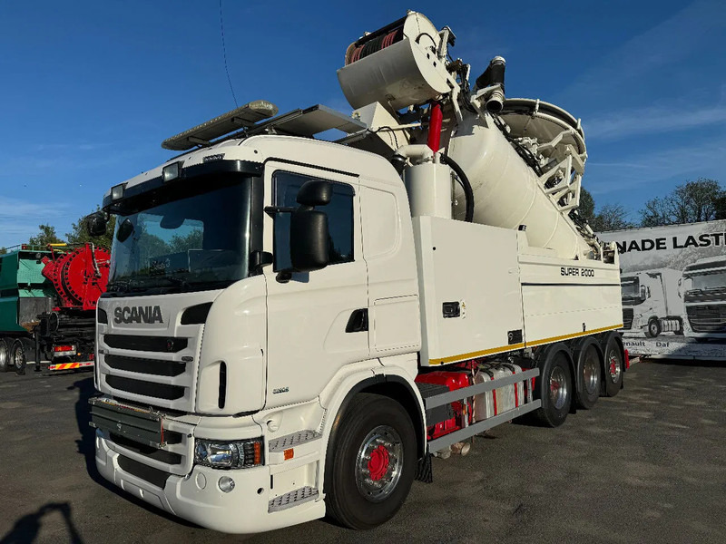 Scania R480 Combi, Wiedemann Super 2000 (16m3) + Recycler, Euro 6, 2013 - Caminhão limpa fossa: foto 4 Scania R480 Combi, Wiedemann Super 2000 (16m3) + Recycler, Euro 6, 2013 - Caminhão limpa fossa: foto 4