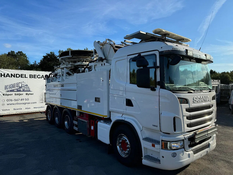 Scania R480 Combi, Wiedemann Super 2000 (16m3) + Recycler, Euro 6, 2013 - Caminhão limpa fossa: foto 2 Scania R480 Combi, Wiedemann Super 2000 (16m3) + Recycler, Euro 6, 2013 - Caminhão limpa fossa: foto 2