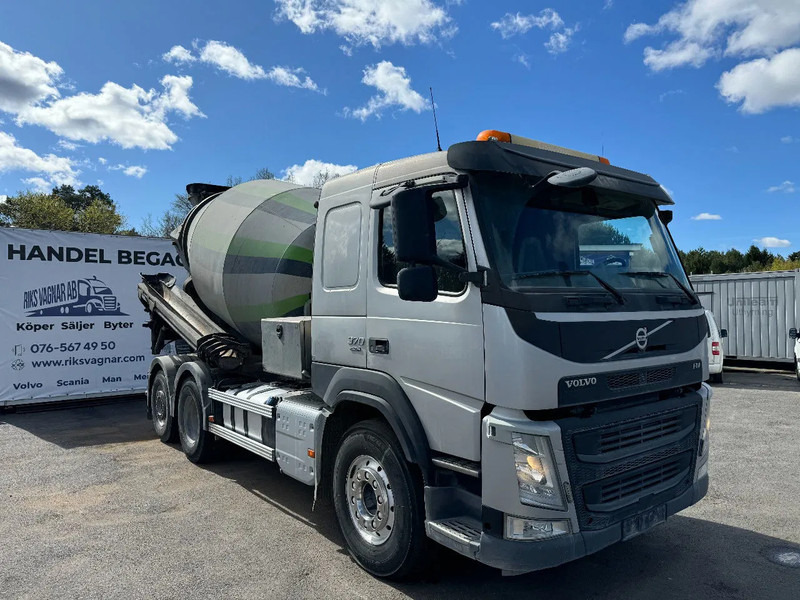 Volvo FM 370 6x2*4, 8m3 Mixer with Hyrdaulic slide, 2016 - Caminhão betoneira: foto 1 Volvo FM 370 6x2*4, 8m3 Mixer with Hyrdaulic slide, 2016 - Caminhão betoneira: foto 1