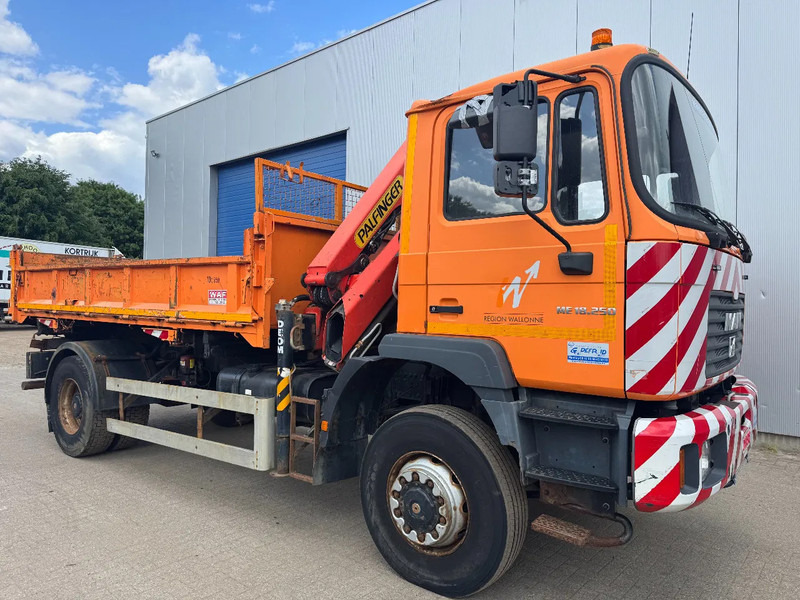 MAN ME 18.250 4X4 **4X4-TIPPER+PALFINGER PK7501-BELGIAN TRUCK** - Caminhão basculante, Caminhão grua: foto 5 MAN ME 18.250 4X4 **4X4-TIPPER+PALFINGER PK7501-BELGIAN TRUCK** - Caminhão basculante, Caminhão grua: foto 5