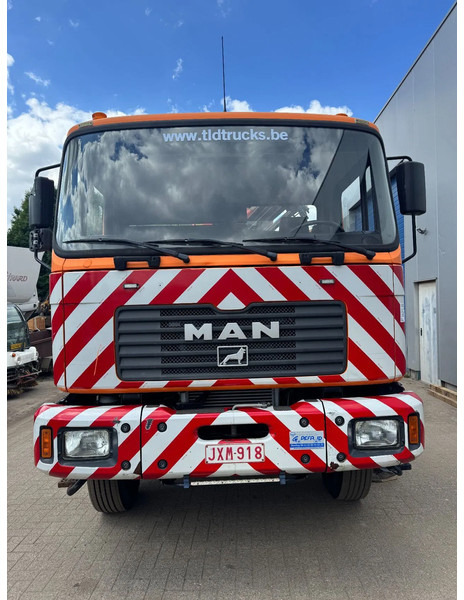 MAN ME 18.250 4X4 **4X4-TIPPER+PALFINGER PK7501-BELGIAN TRUCK** - Caminhão basculante, Caminhão grua: foto 4 MAN ME 18.250 4X4 **4X4-TIPPER+PALFINGER PK7501-BELGIAN TRUCK** - Caminhão basculante, Caminhão grua: foto 4