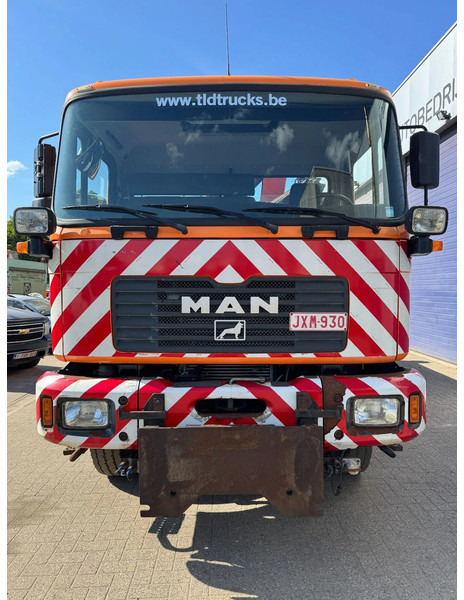 MAN ME 18.250 4X4 **BELGIAN TRUCK+PALFINGER PK8500** - Caminhão basculante, Caminhão grua: foto 2 MAN ME 18.250 4X4 **BELGIAN TRUCK+PALFINGER PK8500** - Caminhão basculante, Caminhão grua: foto 2