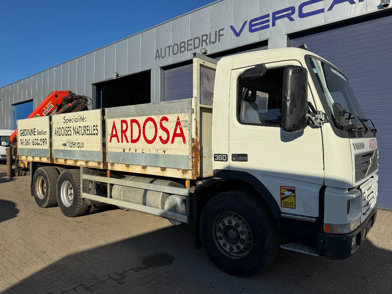 Volvo FM 10.360 **BELGIAN TRUCK-FULL STEEL-PALFINGER PK16000** - Camião de caixa aberta/ Plataforma, Caminhão grua: foto 3 Volvo FM 10.360 **BELGIAN TRUCK-FULL STEEL-PALFINGER PK16000** - Camião de caixa aberta/ Plataforma, Caminhão grua: foto 3