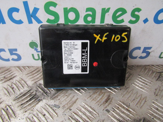 DAF XF 105 BBM-L ECU P/NO 1740941 - Centralina electrónica de Caminhão: foto 1 DAF XF 105 BBM-L ECU P/NO 1740941 - Centralina electrónica de Caminhão: foto 1