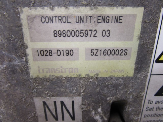 ISUZU NQR 5.2 ENGINE ECU 8980005972 03 - Centralina electrónica de Caminhão: foto 2 ISUZU NQR 5.2 ENGINE ECU 8980005972 03 - Centralina electrónica de Caminhão: foto 2