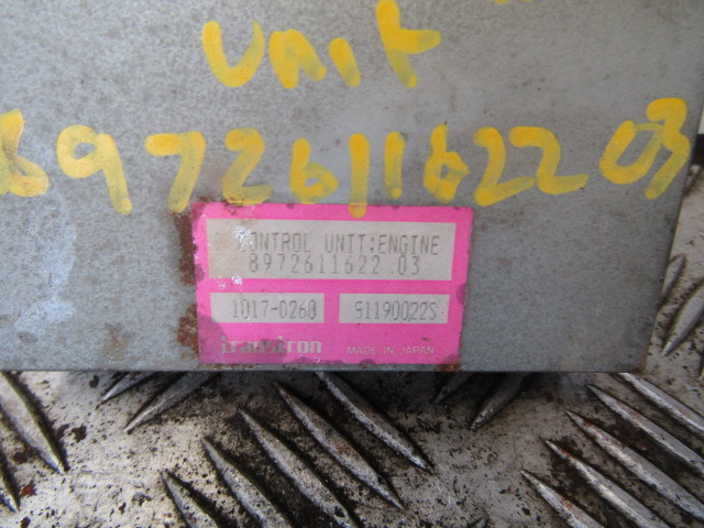 ISUZU NQR ENGINE CONTROL UNIT P/NO 8972611622 03 - Centralina electrónica de Caminhão: foto 2 ISUZU NQR ENGINE CONTROL UNIT P/NO 8972611622 03 - Centralina electrónica de Caminhão: foto 2